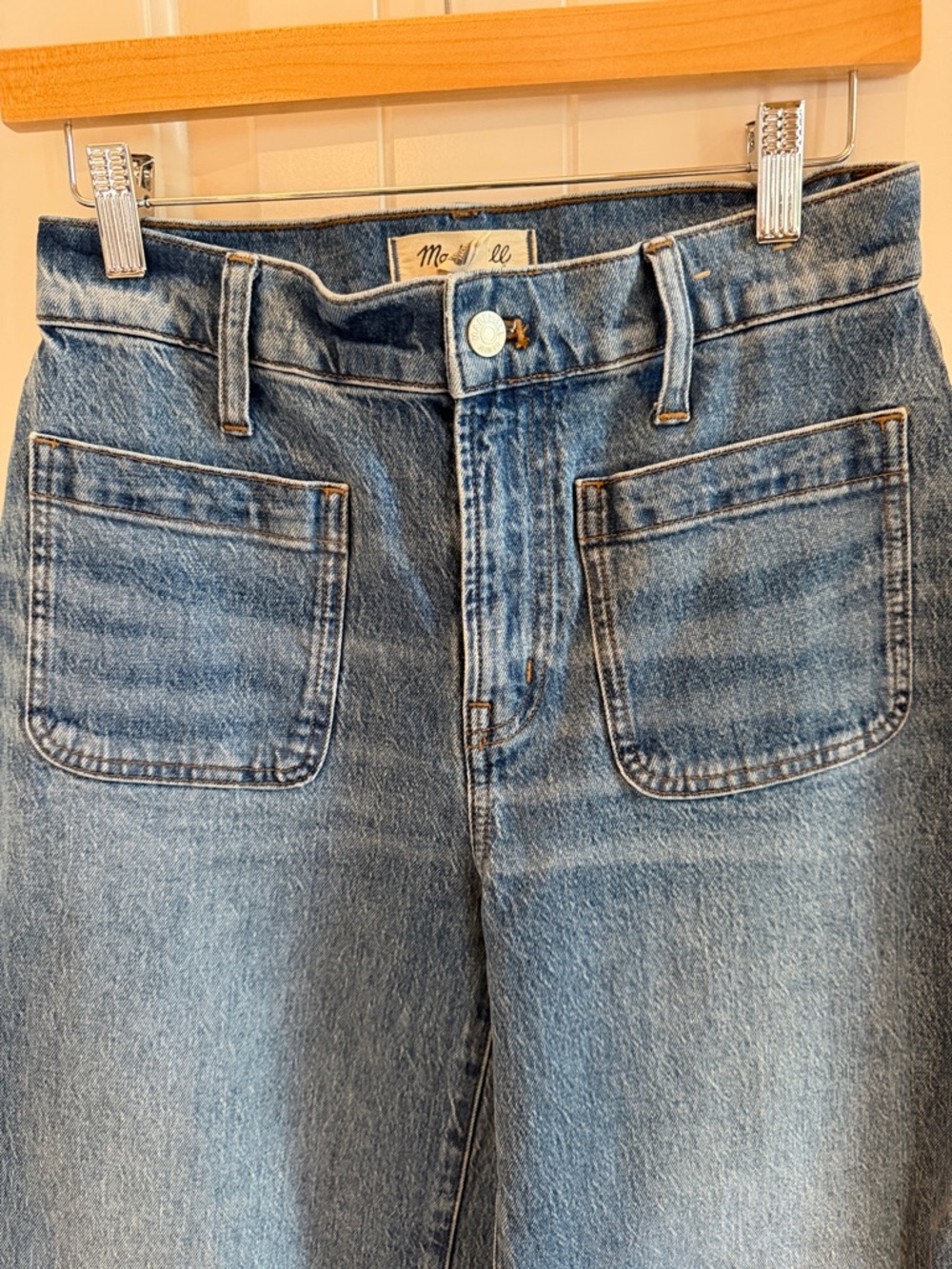MADEWELL Perfect Vintage wide leg cropped jeans - Picture 3 of 7